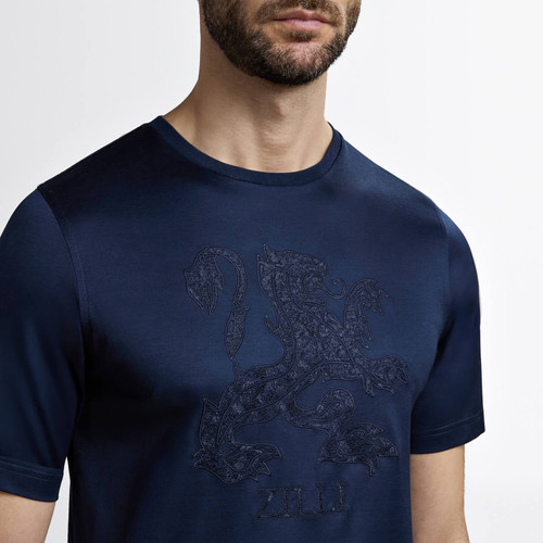 Dark navy  “Big Lion” T-shirt