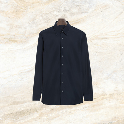 Dark navy “Basic” classic shirt 