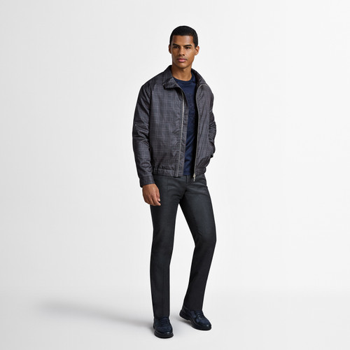 Charcoal gray “Lilla” blouson