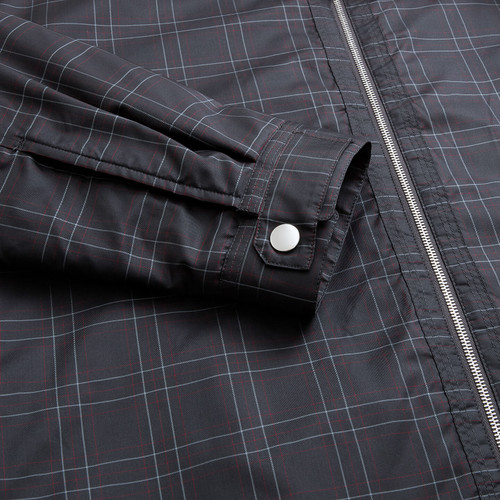 Charcoal gray “Lilla” blouson