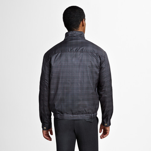 Charcoal gray “Lilla” blouson