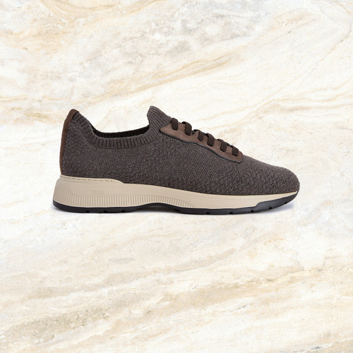 Baskets "Knitwear Running" café