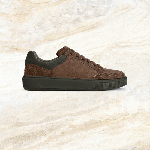 Brown “Roll Bagged Seam” sneakers Brown “Roll Bagged Seam” sneakers