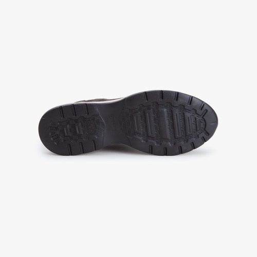 Brown running sneakers