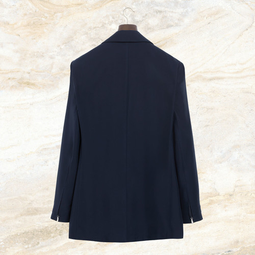 Navy blue “Poki” parka