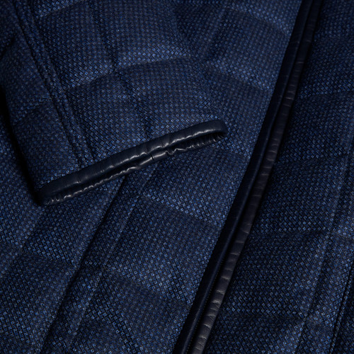 Navy blue “IFox” parka