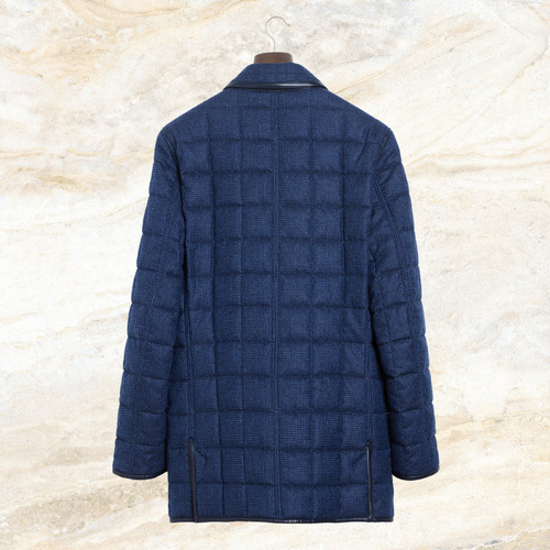 Navy blue “IFox” parka