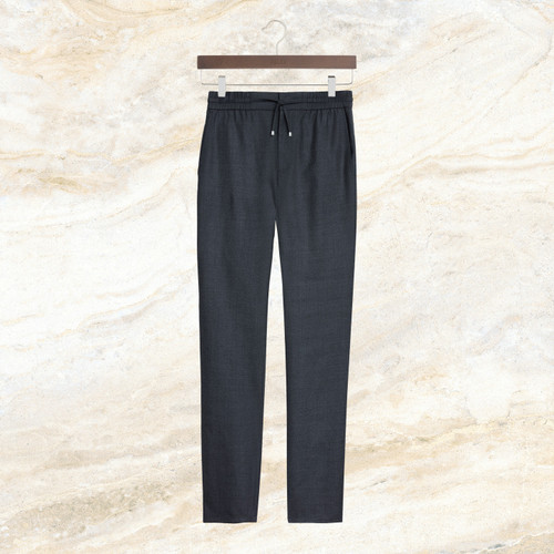 Charcoal grey “Luxury sport” elasticated trousers