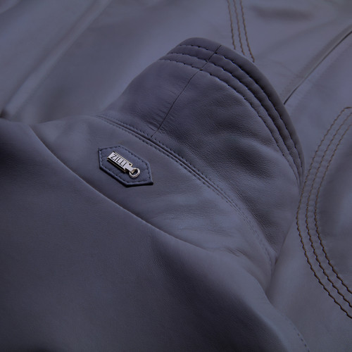  Navy blue “Oryx Intemporel” blouson jacket