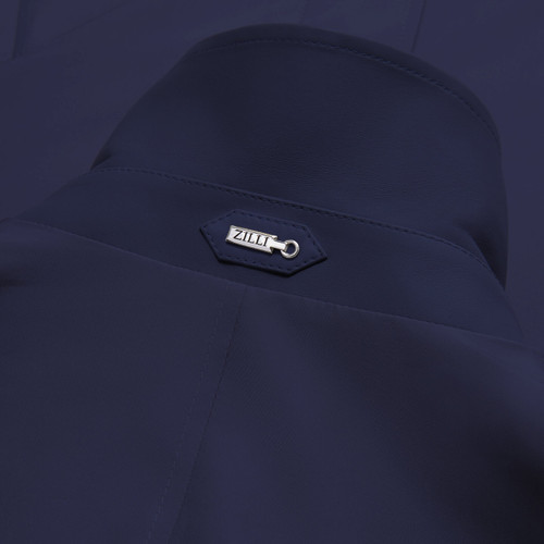 Blue periwinkle “Poki Intemporel” parka