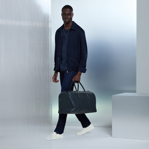 Dark navy bomber