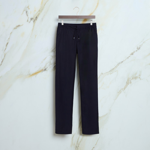 Dark navy blue “Metal Lion” trousers