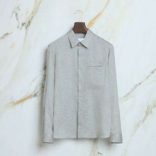 Thyme grey “Tolosa” casual shirt