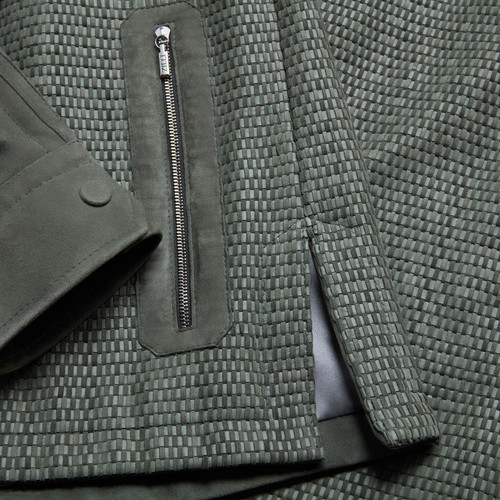 Green-grey thyme “Tismo” overshirt