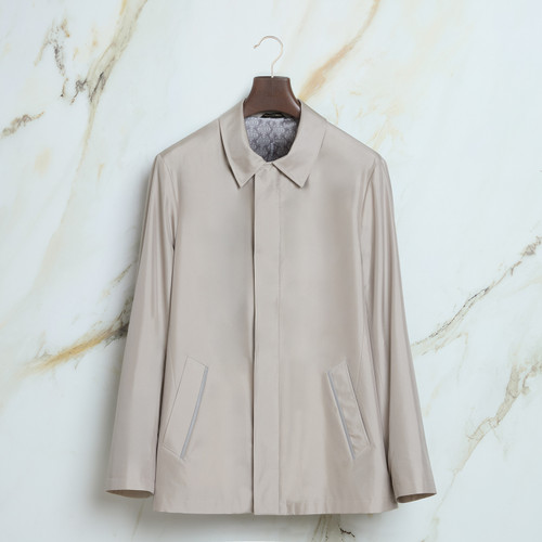 Taupe “Poki Intemporel” parka