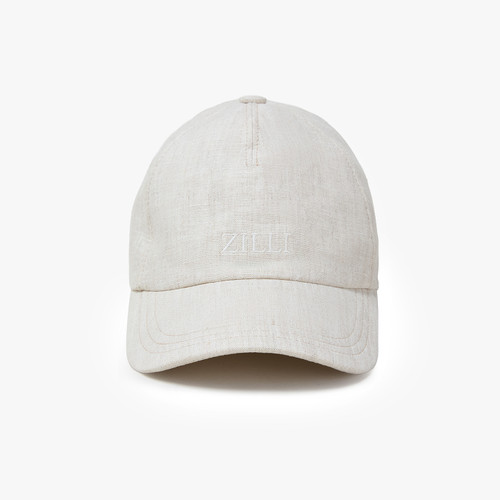Blond fawn “ZILLI Embroidery” baseball cap