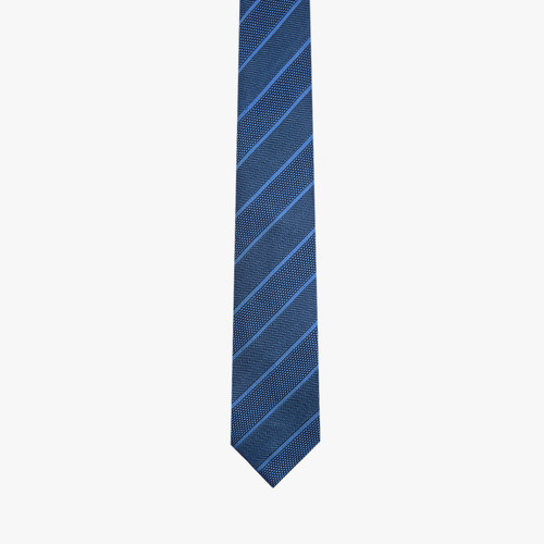 Dark charcoal "Regimental Twist English" tie, 7 cm