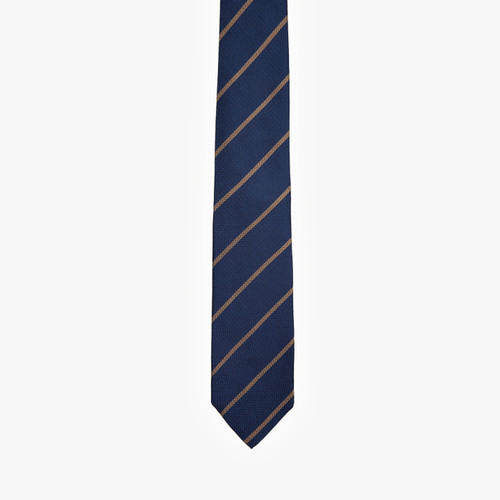 Light navy "Space Regimental" tie, 7 cm