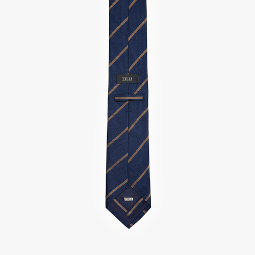 Light navy "Space Regimental" tie, 7 cm