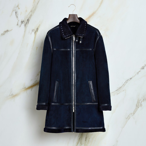 Dark navy “Urtos” coat