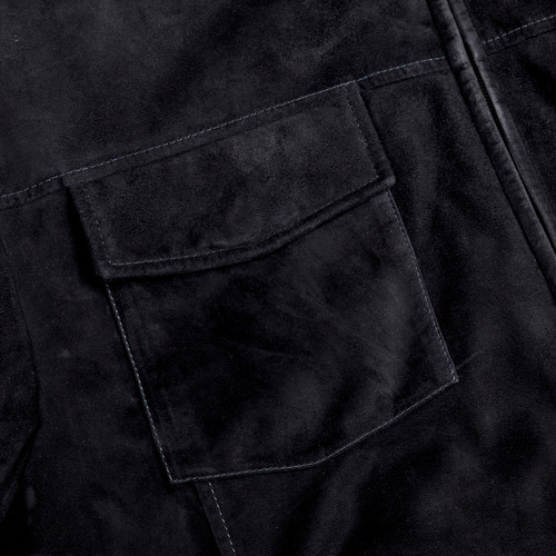 Navy blue "Ougar"  blouson