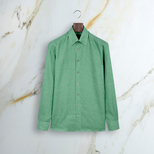 lime green dress shirts “Basic Classic B4” formal shirt lime green shirt men