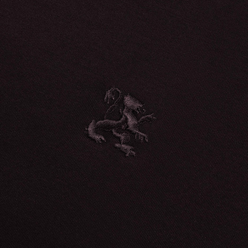T-shirt noir, broderie « Micro Griffon » T-shirt noir, broderie « Micro Griffon »