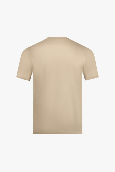 Beige T-shirt, " Micro Griffon" embroidery