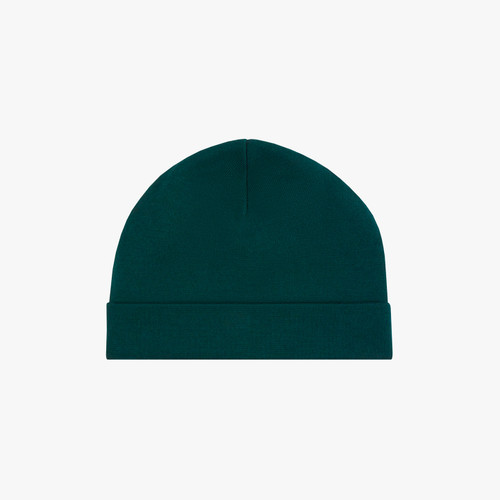 Pine green beanie, ZILLI embroidery