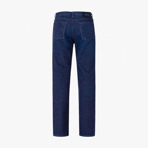 Blue jeans, navy "Micro Griffon" embroidery