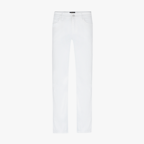 White jeans, slim fit