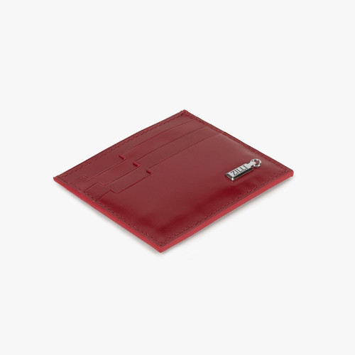 Red box calfskin CC7 credit card holder