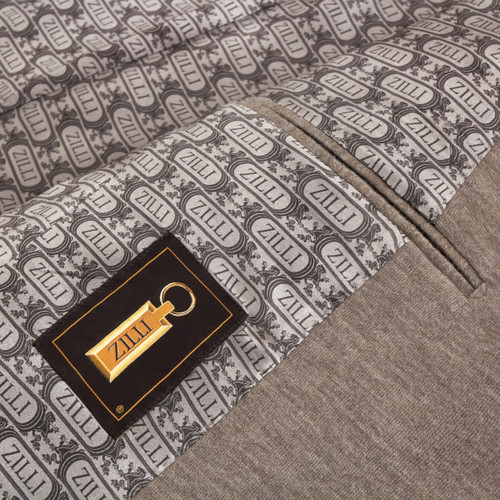 Beige blazer, mottled finish