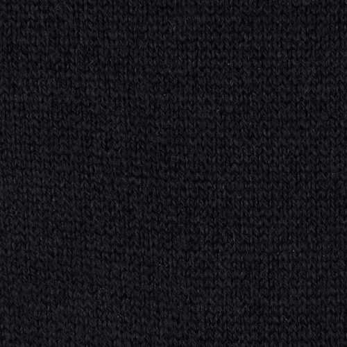 Black mid-calf socks in wool and cashmere