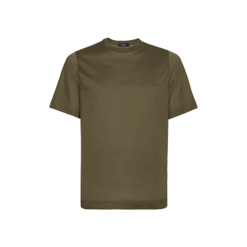 Kaki T-shirt, ZILLI embroidery