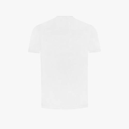 T-shirt blanc, broderie « ZILLI Lettering »