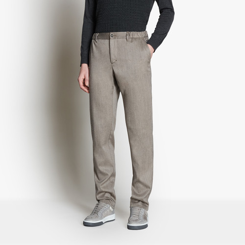 Heather taupe trousers 