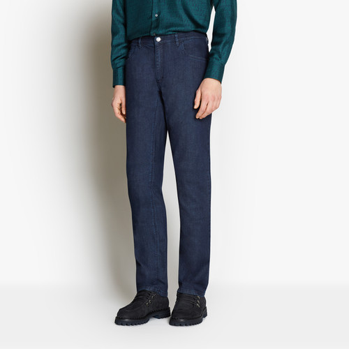 Blue jeans, hybrid fit, "Italian Denim"