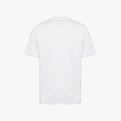 White T-shirt,  « ZILLI Shade » embroidery White T-shirt,  « ZILLI Shade » embroidery