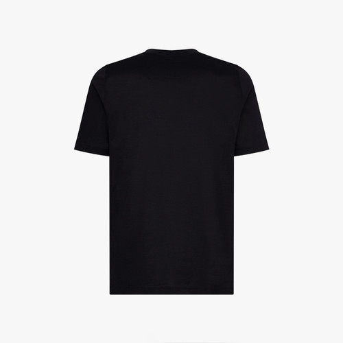 Black T-shirt , « Four Stripes » embroidery