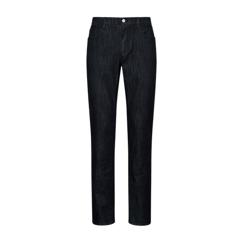 Black jeans, hybrid fit, "Italian Denim"