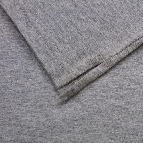 Grey T-shirt, embroidery "ZILLI Lettering", "Sculptural landscapes" printed pattern