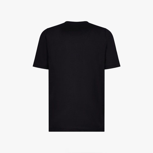 BlackT-shirt, « ZILLI Shade » embroidery BlackT-shirt, « ZILLI Shade » embroidery