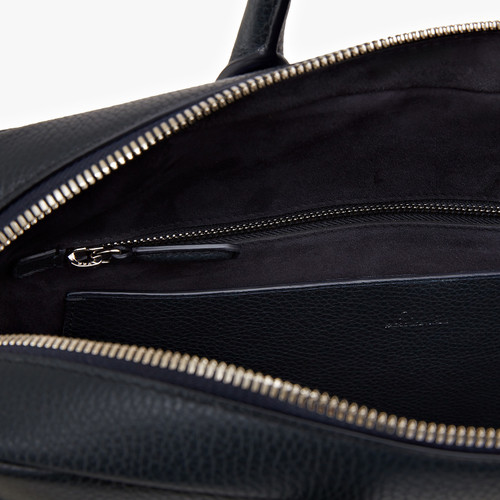 Blue Navy briefcase with shoulder strap, 'Travel Weekender' Blue Navy briefcase with shoulder strap, 'Travel Weekender'