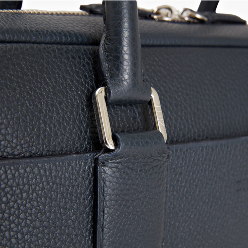 Blue Navy briefcase with shoulder strap, 'Travel Weekender' Blue Navy briefcase with shoulder strap, 'Travel Weekender'