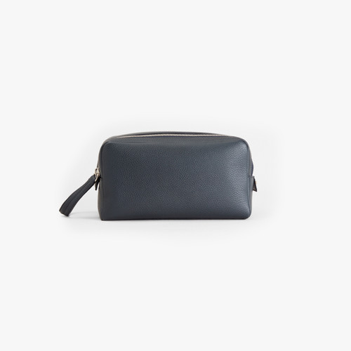 Blue navy double zippered beauty case, "Travel Weekender" Blue navy double zippered beauty case, "Travel Weekender"