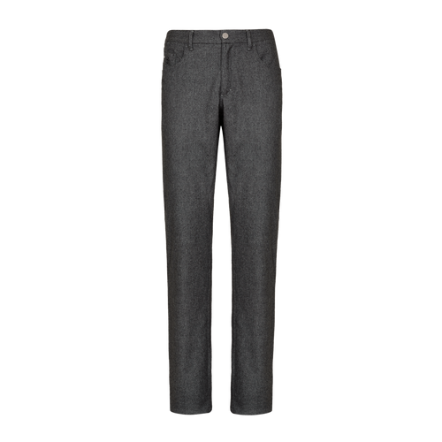 Grey anthracite jeans, "Blend Zilli Geometric", slim fit