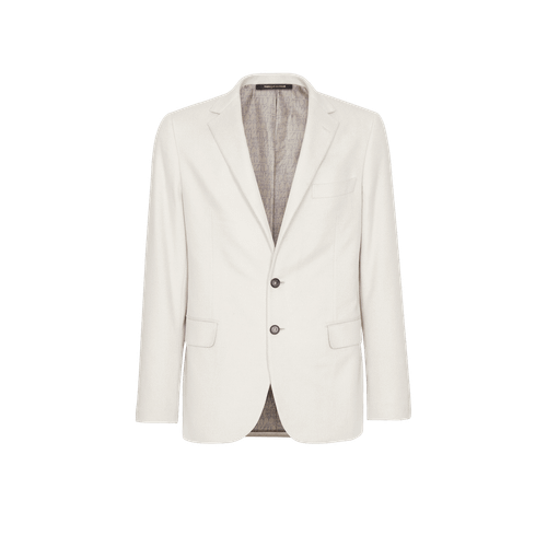 White casual jacket