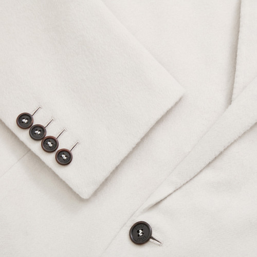 White casual jacket