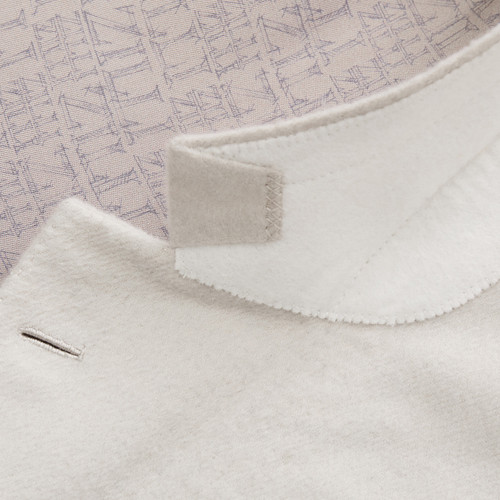 White casual jacket